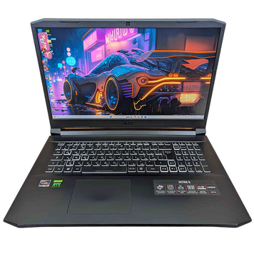 Игровой ноутбук Acer Nitro 5 17.3" FHD Б/У Ref. 144Hz AMD Ryzen 7 5800H 32/512 GB SSD U3541 фото
