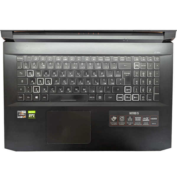 Игровой ноутбук Acer Nitro 5 17.3" FHD Б/У Ref. 144Hz AMD Ryzen 7 5800H 32/512 GB SSD U3541 фото