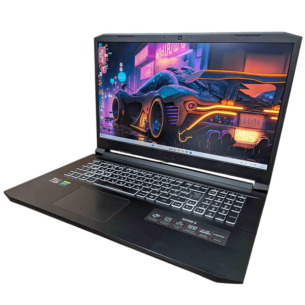 Игровой ноутбук Acer Nitro 5 17.3" FHD Б/У Ref. 144Hz AMD Ryzen 7 5800H 32/512 GB SSD U3541 фото